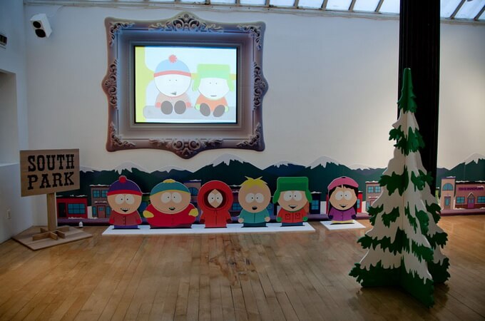 Выставка Рона Инглиша, посвящённая South Park