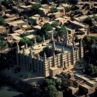 Мечеть в деревне Kwa, Мали