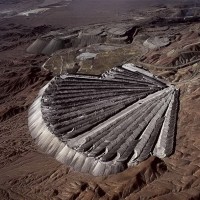 Отвалы медного рудника в Chuquicamata, Чили
