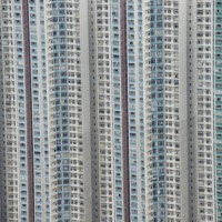 Многоэтажные дома Гонконга, Китай