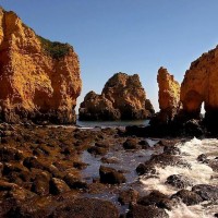 Божественный уголок (Ponta da Piedade) в городе Лагуш (или Лагос), одна из главных природных достопримечательностей города