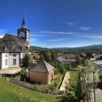 Roros kirke panorama. Автор фото RoarX