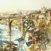 Берег Knaresborough. Автор: John Sibson.