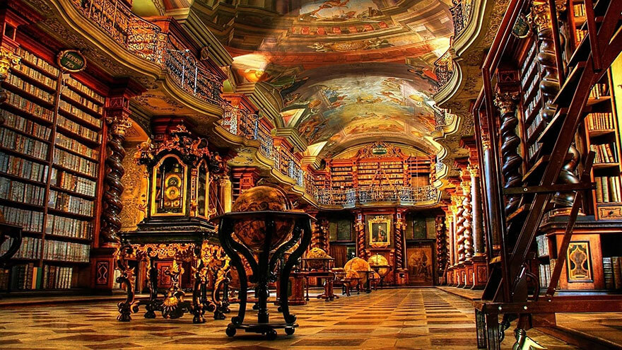 Фото: Пражская национальная библиотека (Прага, Чехия)