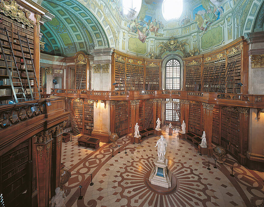 Фото: Австрийская национальная библиотека (Вена, Австрия)