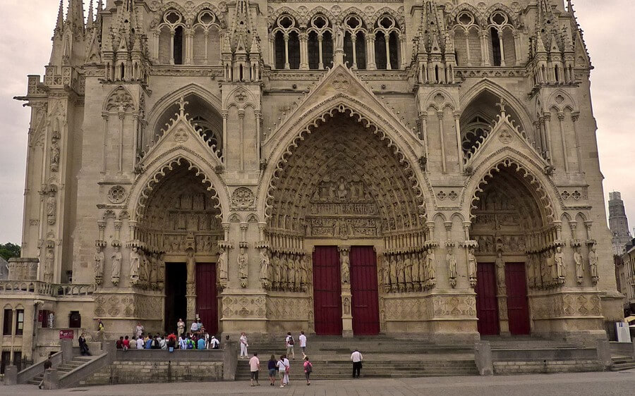 Фото: Амьенский собор (Cathédrale Notre-Dame d'Amiens), Франция