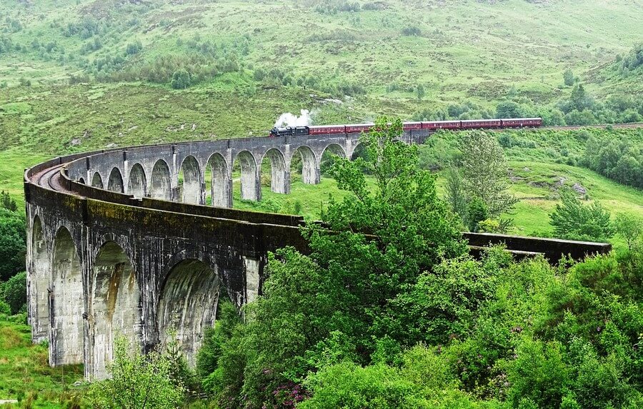 Фото: Гленфиннан (Glenfinnan Viaduct)