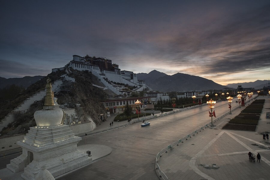 Фото: Дворец Потала, Тибет