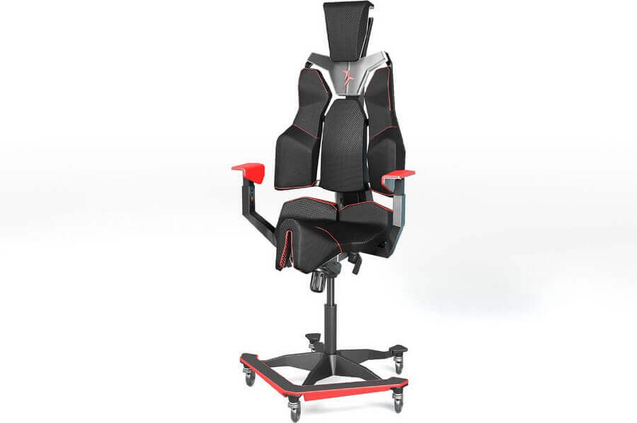 Фото: Ортопедическое игровое кресло в форме седла Cross Mantis