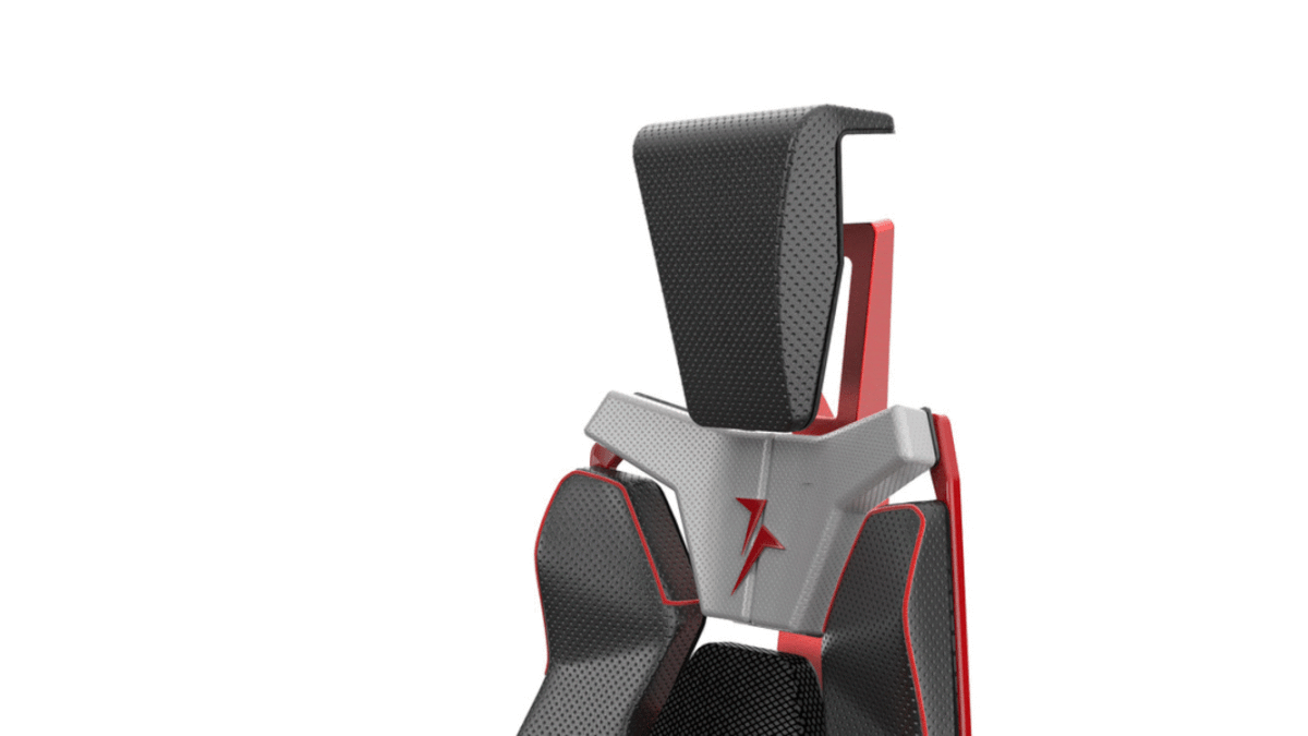 Ортопедическое игровое кресло в форме седла Cross Mantis