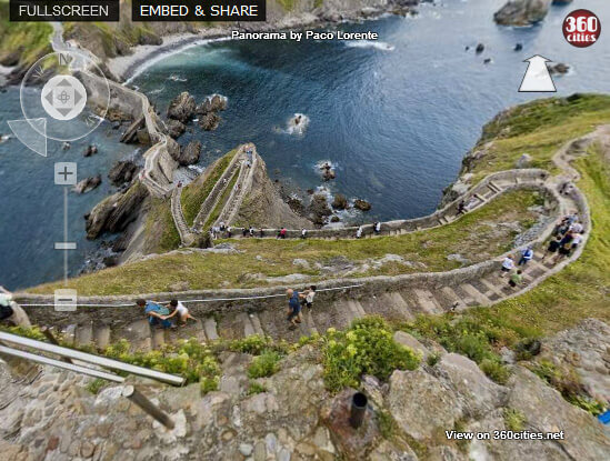 панорама San Juan de Gaztelugatxe